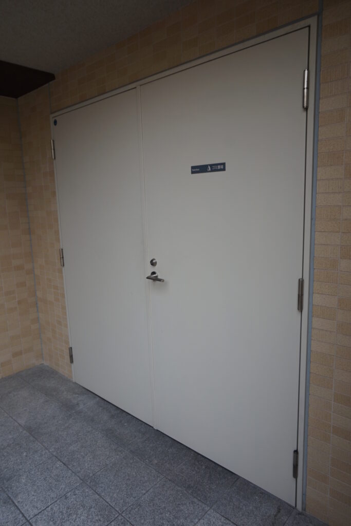 ゴミ置き場の画像