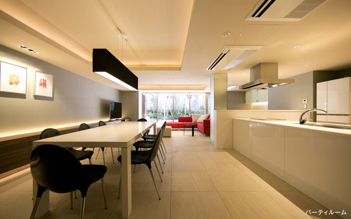 パーティールームの画像