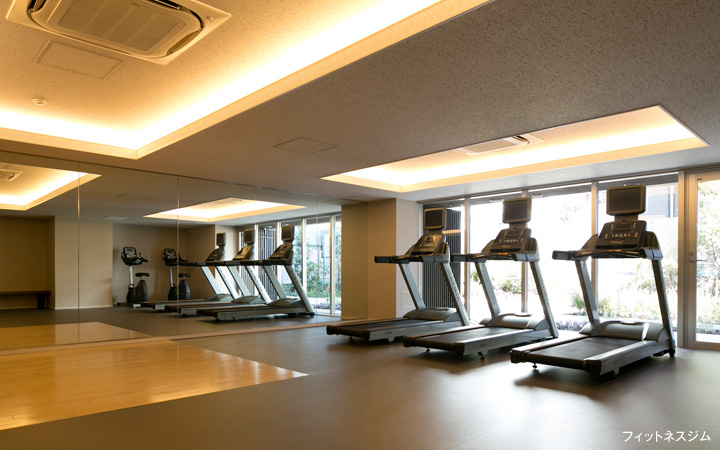 フィットネスジムの画像