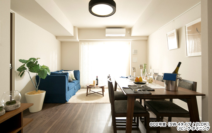 リビングダイニングの画像