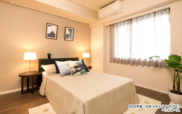 寝室の画像